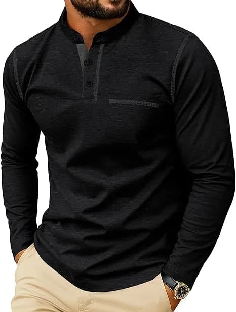 Long Sleeve Henley