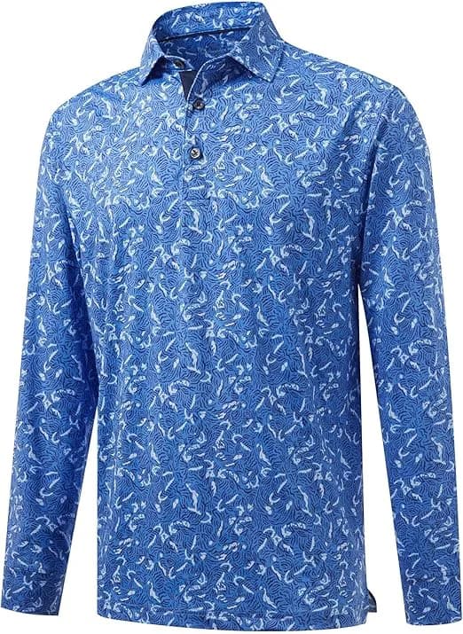 Printed Performance Polo