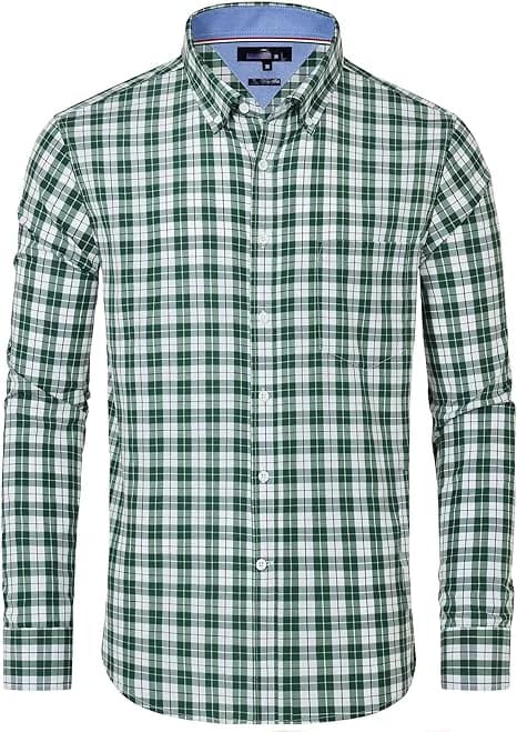 Green Check Shirt